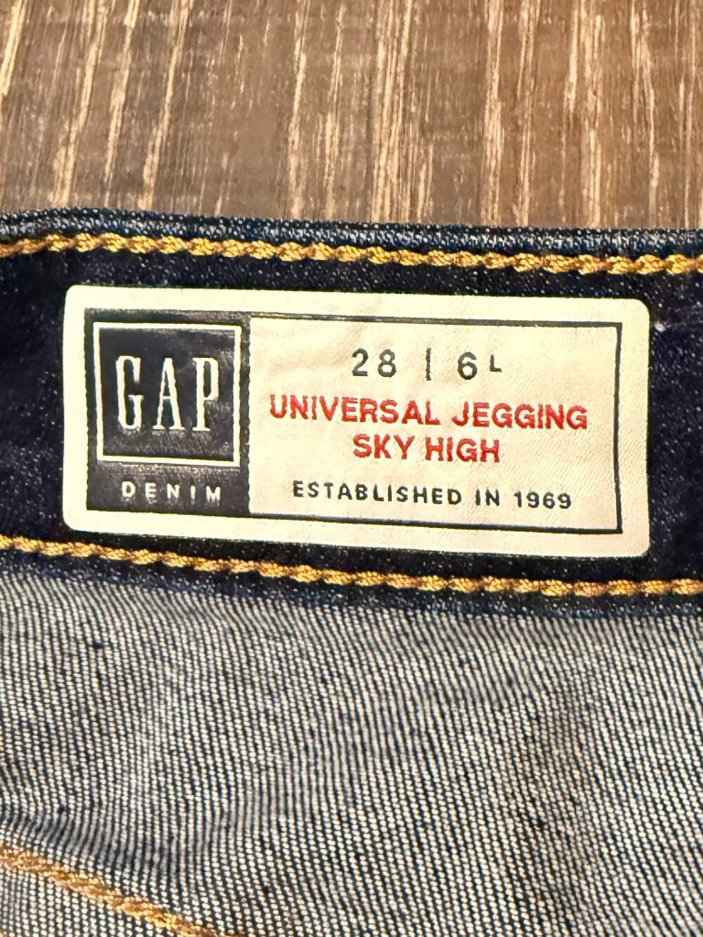 Gap Sky High Universal Jegging – Size 6/28L - Picture 12 of 12